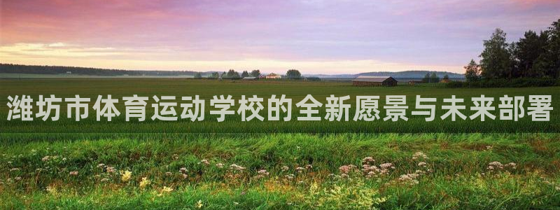 J9官网下载平台是正规平台吗安全吗：潍坊市体育运动学校的全新