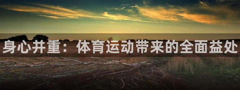 J9官方正版app新能源：身心并重：体育运动带来的全面益处